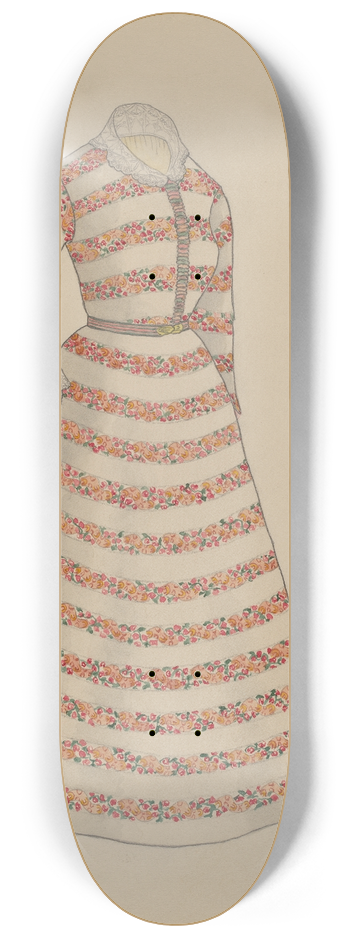 Frederick Jackson - Dress 8.25 inch art skate deck