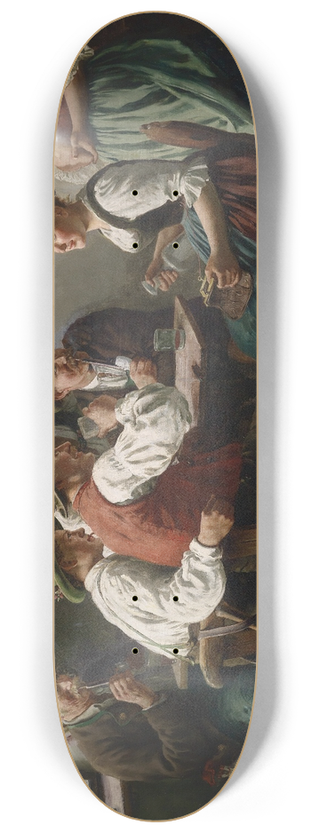 Emil Rau - Die Verehrer 8.25 inch art skate deck