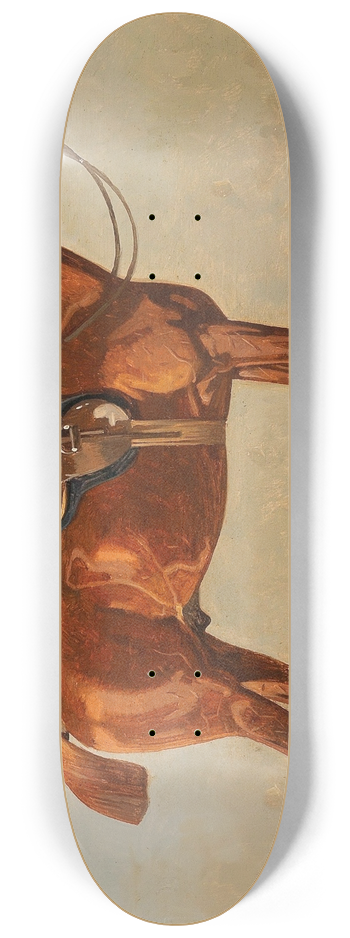 Emil Volkers - Chestnut in the Stable 8.25 inch art skate deck