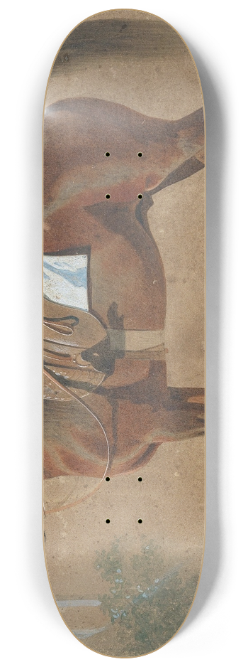 Emil Volkers - Gesattelter Hengst 8.25 inch art skate deck