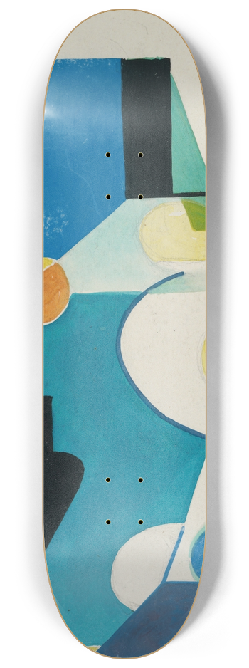 Enrico Prampolini - Abstract StillLife 8.25 inch art skate deck