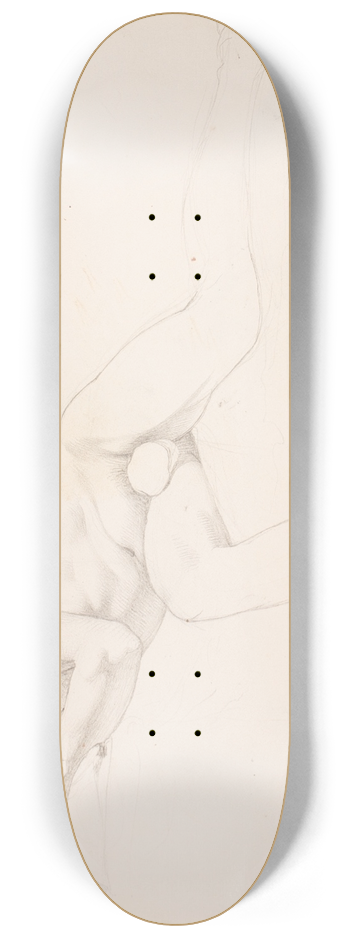 Erasmus Von Engert - Sketchbook drawings pl6 8.25 inch art skate deck