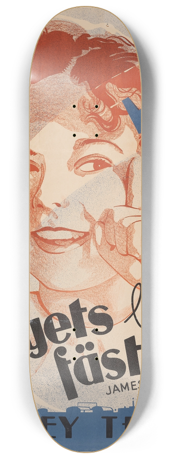 Eric Rohman - Bright Eyes 8.25 inch art skate deck