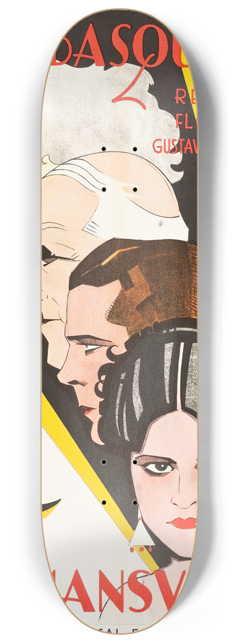 Eric Rohman - Come Across 8.25 inch art skate deck
