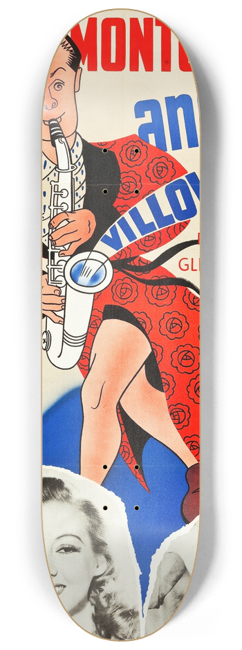 Eric Rohman - Here Comes Mr. Jordan 8.25 inch art skate deck