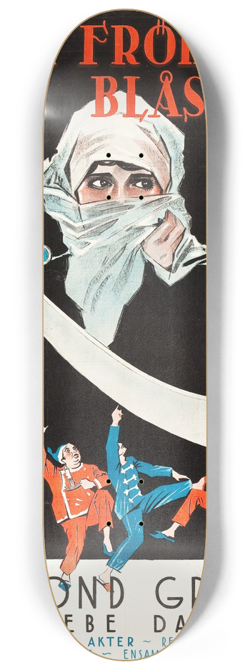 Eric Rohman - Miss Bluebeard 8.25 inch art skate deck