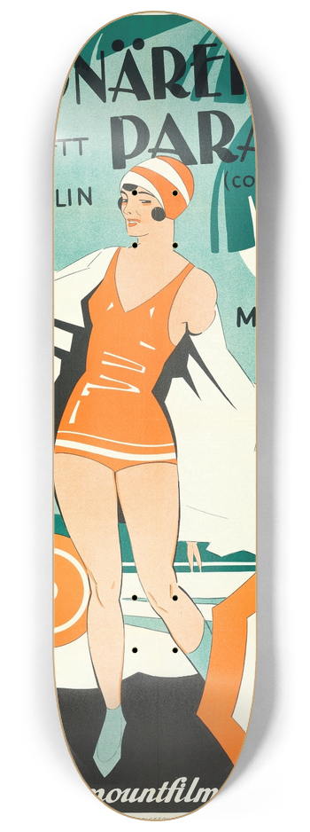 Eric Rohman - The Cocoanuts 8.25 inch art skate deck