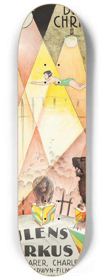 Eric Rohman - The Devils Circus 8.25 inch art skate deck