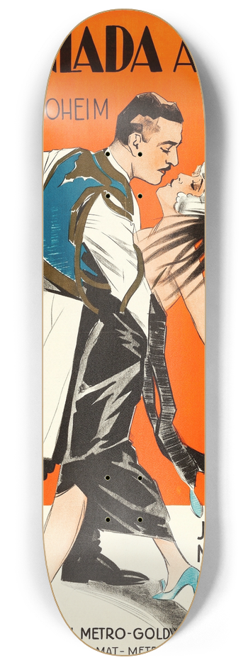 Eric Rohman - The Merry Widow 8.25 inch art skate deck