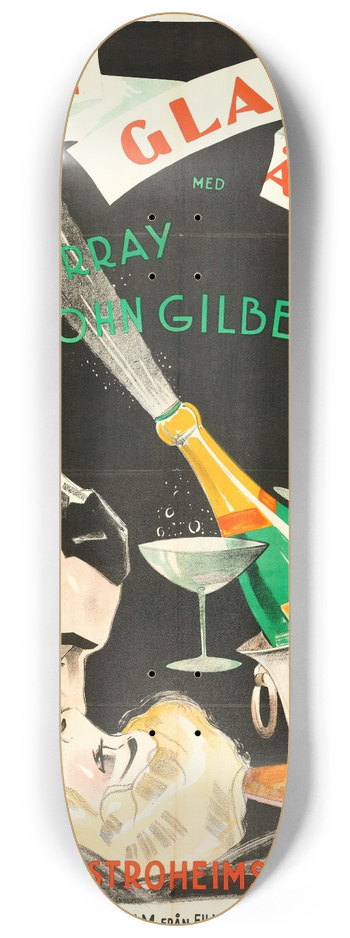 Eric Rohman - The Merry Widow 8.25 inch art skate deck