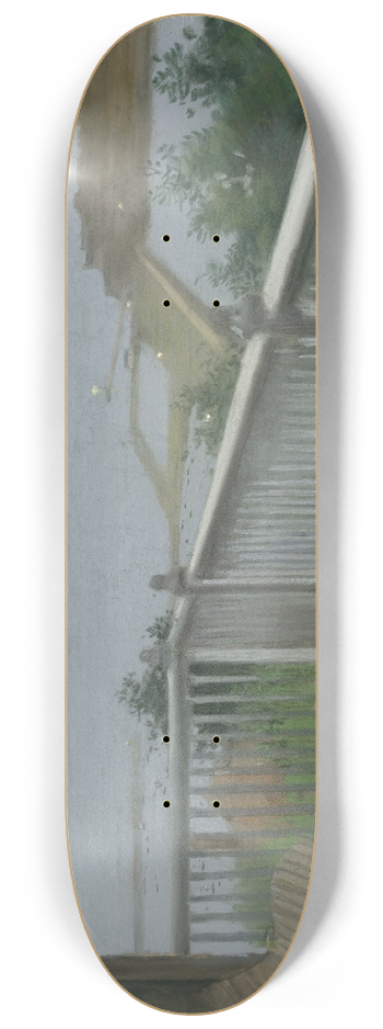 Ernest-Ange Duez - Hauteville House 8.25 inch art skate deck