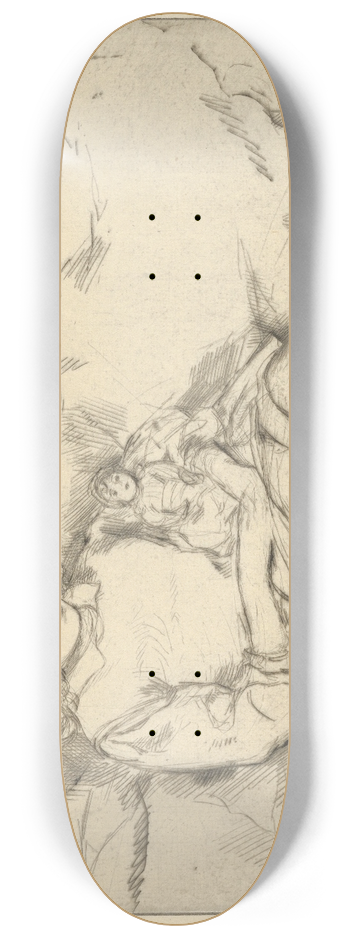 Ernest Haskell - Hildegarde 8.25 inch art skate deck