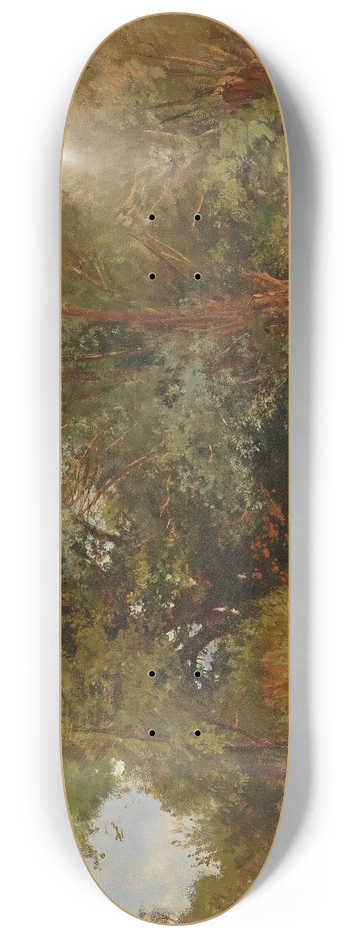 Ernestine von Kirchsberg - By the Mill Weir 8.25 inch art skate deck