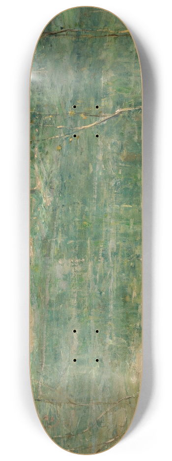 Ernest Lawson - By the River 8.25 inch art skate deck