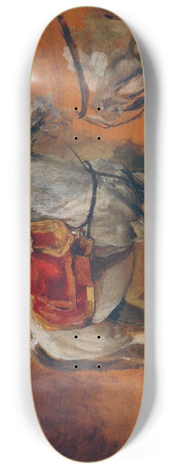 Ernest Meissonier - Studien eines Schimmels 8.25 inch art skate deck