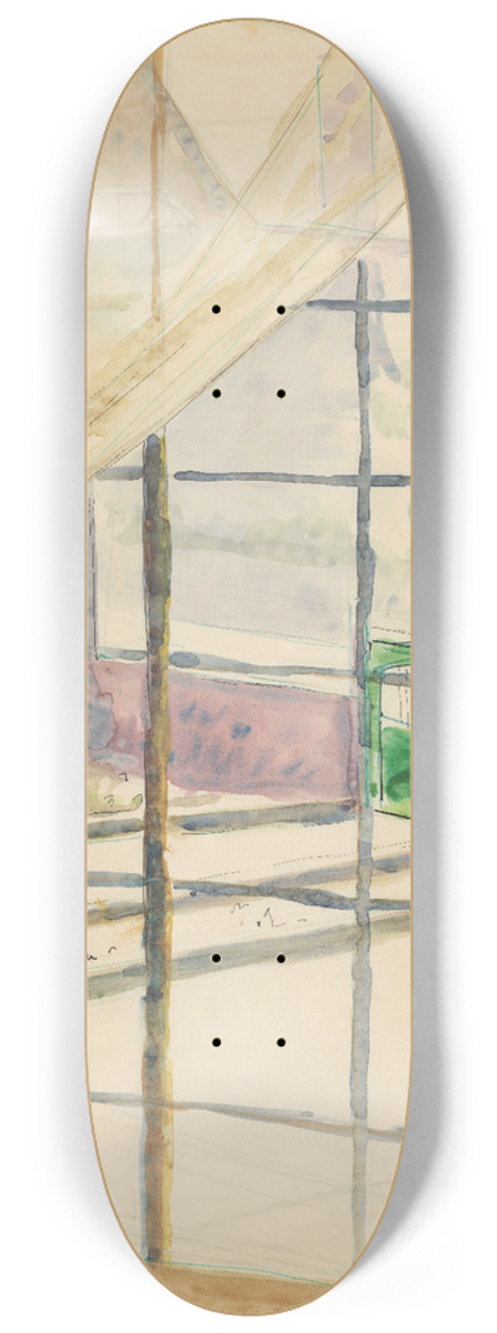 Frederick Porter - Sketchbook of Fred J Porter #9 8.25 inch art skate deck