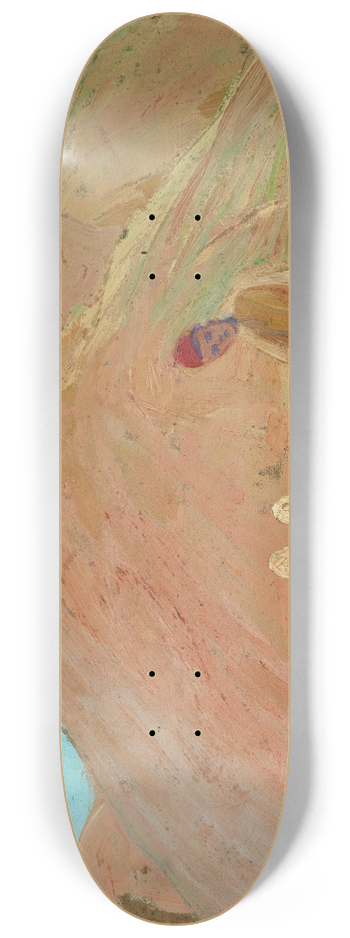 Ernst Schiess - Shepherd with two Sheep 8.25 inch art skate deck