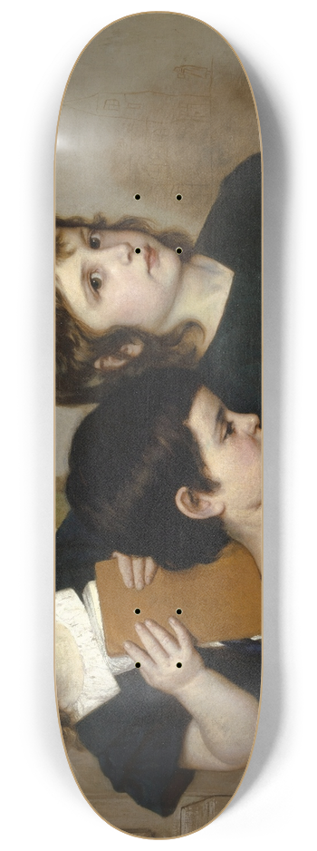 Ernst Stckelberg - Childrens Church Service 8.25 inch art skate deck