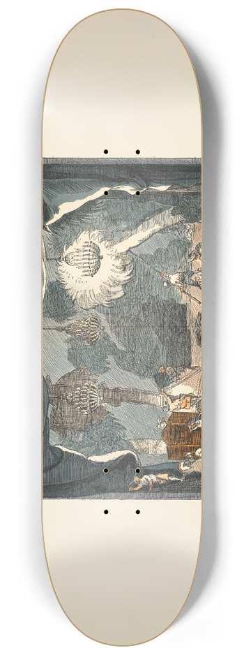 Ernst Stern - Anfang von Bild III 8.25 inch art skate deck