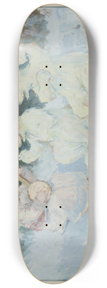 Frederick Stuart Church - A Jolly Time 8.25 inch art skate deck