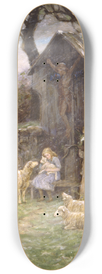 Frederick Stuart Church - Refuge 8.25 inch art skate deck