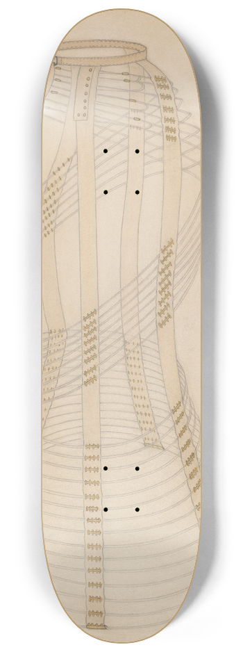 Esther Hansen - Hoop Skirt 8.25 inch art skate deck