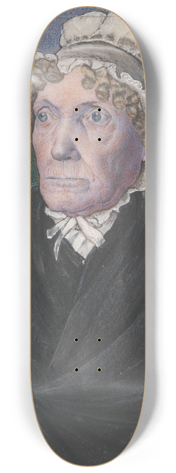 Frederick Tatham - William Williams Second Wife 8.25 inch art skate deck