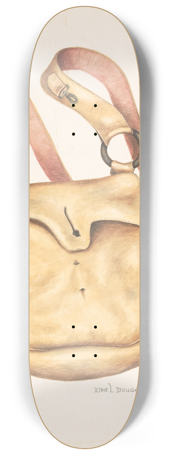 Ethel Dougan - Ammunition Bag 8.25 inch art skate deck