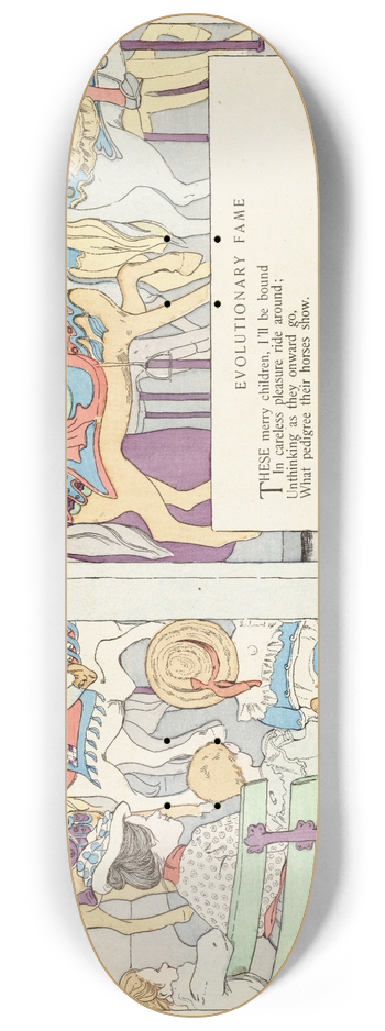 Ethel Mars - Evolutionary Fame 8.25 inch art skate deck