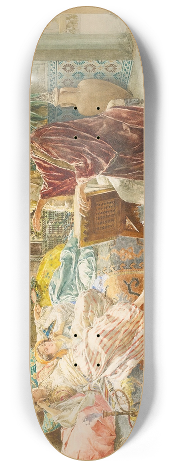 Ettore Simonetti - Afternoon Lessons 8.25 inch art skate deck