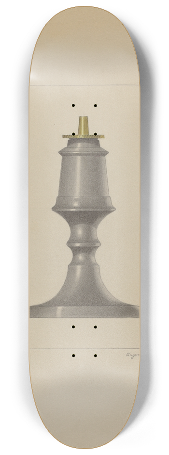 Eugene Barrell - Lamp 8.25 inch art skate deck