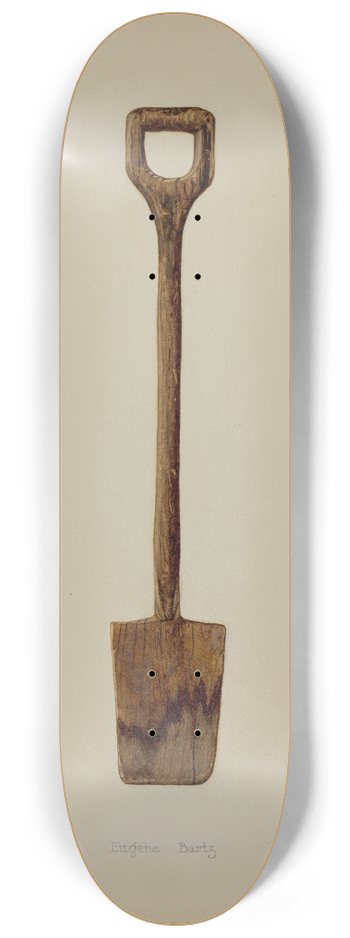 Eugene Bartz - Toy Shovel 8.25 inch art skate deck
