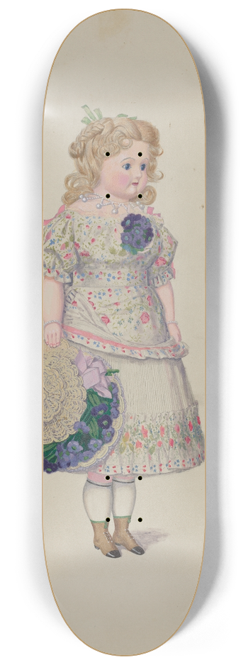Eugene Croe - Doll 8.25 inch art skate deck