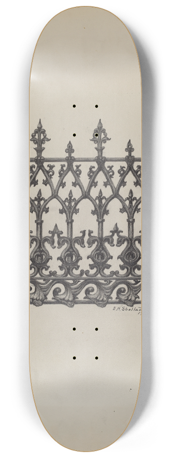 Eugene Shellady - Fencing 8.25 inch art skate deck