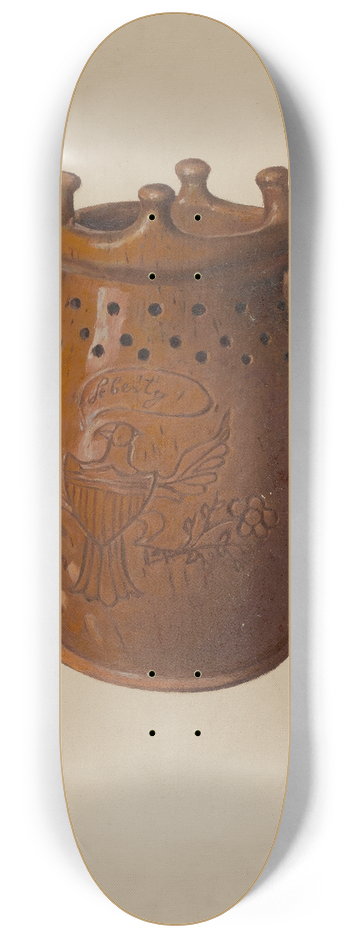 Eugene Shellady - Pa. German Puzzle Mug 8.25 inch art skate deck