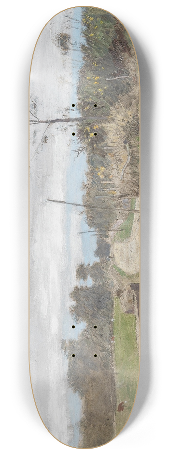 Eugen Jettel - A Country Road 8.25 inch art skate deck