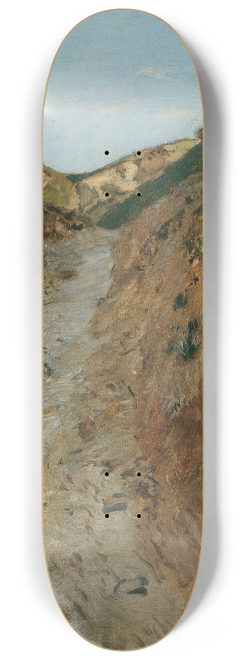 Eugen Jettel - Der Weg im Steinbruch 8.25 inch art skate deck