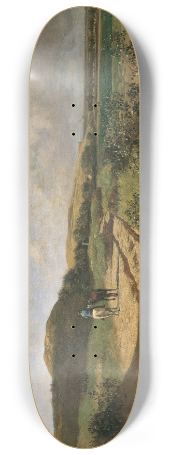 Eugen Jettel - Dnen bei Katwijk 8.25 inch art skate deck