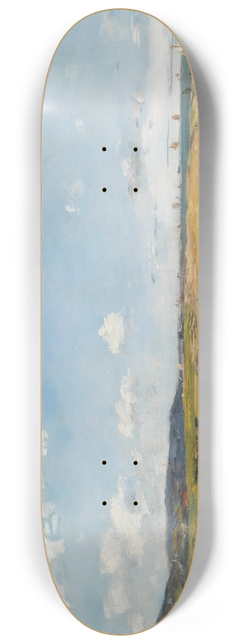 Eugne Boudin - Deauville. Le Rivage 8.25 inch art skate deck