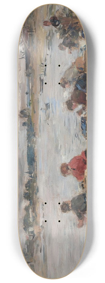 Eugne Boudin - Laveuses au bord de la Touques 8.25 inch art skate deck