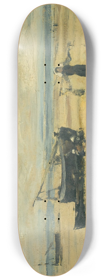 Eugne Boudin - Plages Echouees 8.25 inch art skate deck