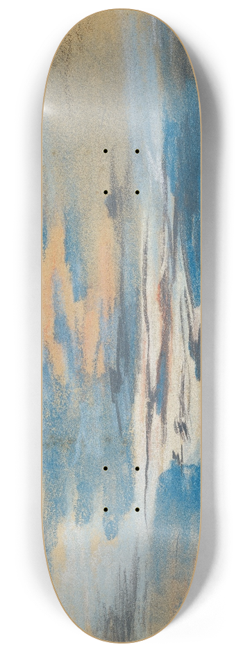 Eugne Delacroix - Sunset 8.25 inch art skate deck