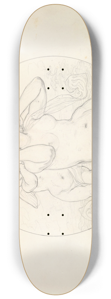 Frederic Leighton - Venus and Cupid 8.25 inch art skate deck