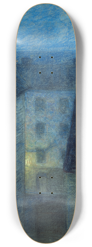 Eugne Jansson - Dusk 8.25 inch art skate deck