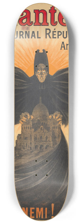 Eugne Og - La Lanterne 8.25 inch art skate deck