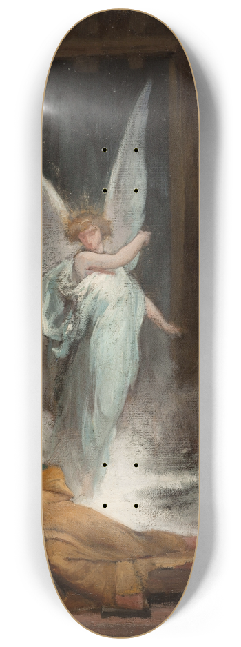 Eugne Romain Thirion - Le songe de Saint-Joseph 8.25 inch art skate deck