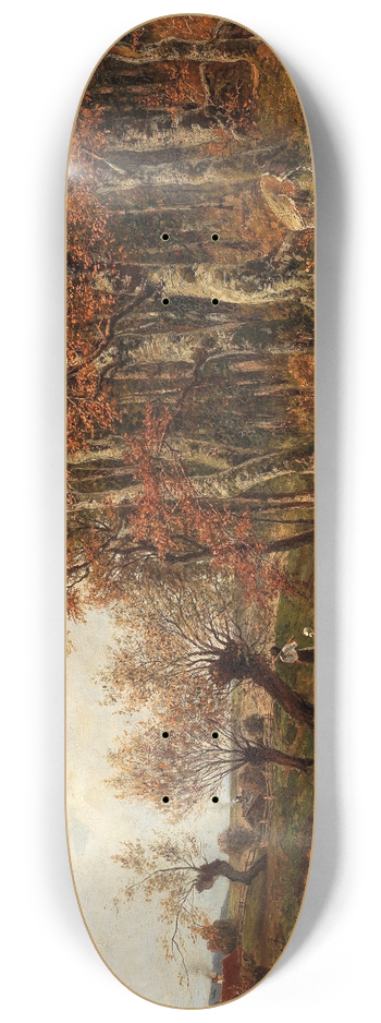 Fanny Assenbaum - On the Way Home 8.25 inch art skate deck