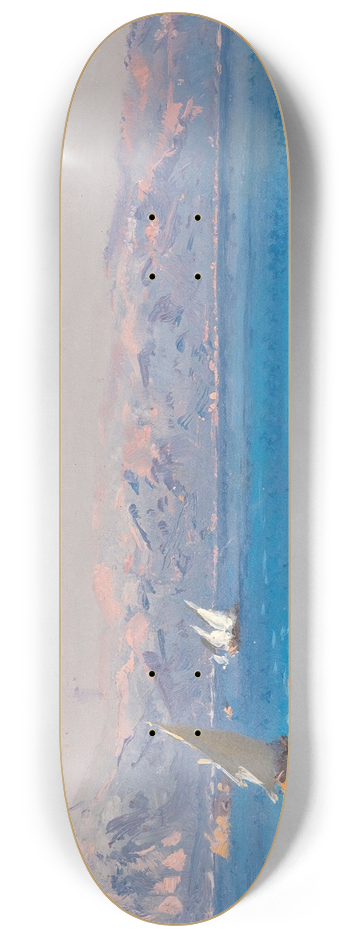 Fausto Zonaro - The Aegean Coast 8.25 inch art skate deck