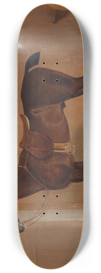 F Clifton - Pferdeportrait 8.25 inch art skate deck