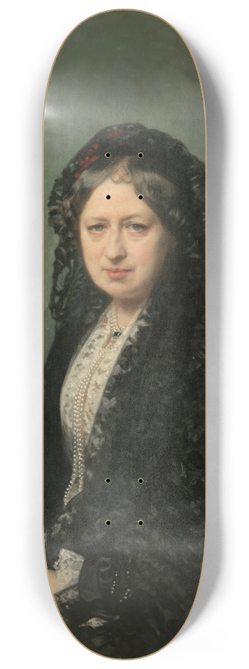 Federico de Madrazo y Kuntz - Mara Encarnacin Cueto de Saavedra, Duquesa de Rivas 8.25 inch art skate deck